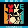 Retro Drummer Svg
