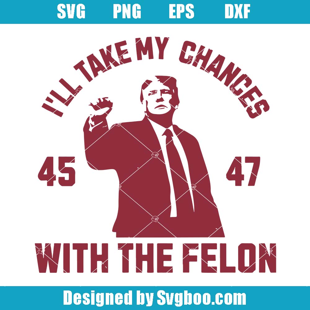 Trump Felon Silhouette Svg, Election 2024 Svg, Anti Biden Svg Trump Felon Silhouette Svg