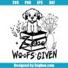 Zero Woofs Given Svg