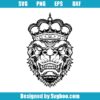 Angry King Kong With Gorilla Crown Svg