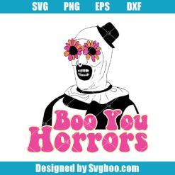 Boo You Horror Svg