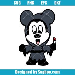 Ghostface Mouse And Friends Svg
