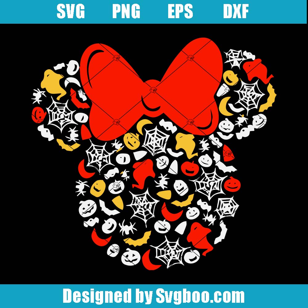 Halloween Mickey Head Svg, Disney Mickey Mouse Svg, Magical Land Svg