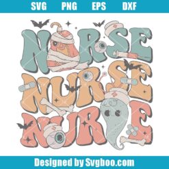 Halloween Nurse Svg