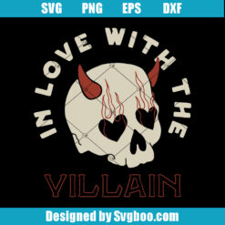 In Love With The Villain Svg