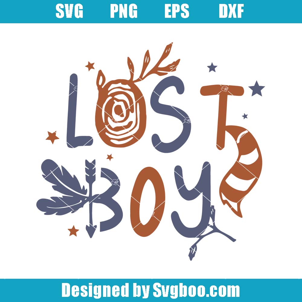 Lost Boy Svg, Funny Peter Pan Svg, Happy Valentine's Day Svg