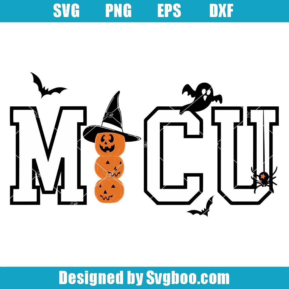 MICU Halloween Svg, Medical Intensive Care Unit Svg, MICU Team Svg