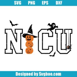 NICU Nurse Halloween Svg