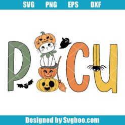 PICU Nurse Halloween Svg