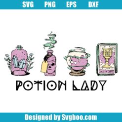 Potion Lady Svg