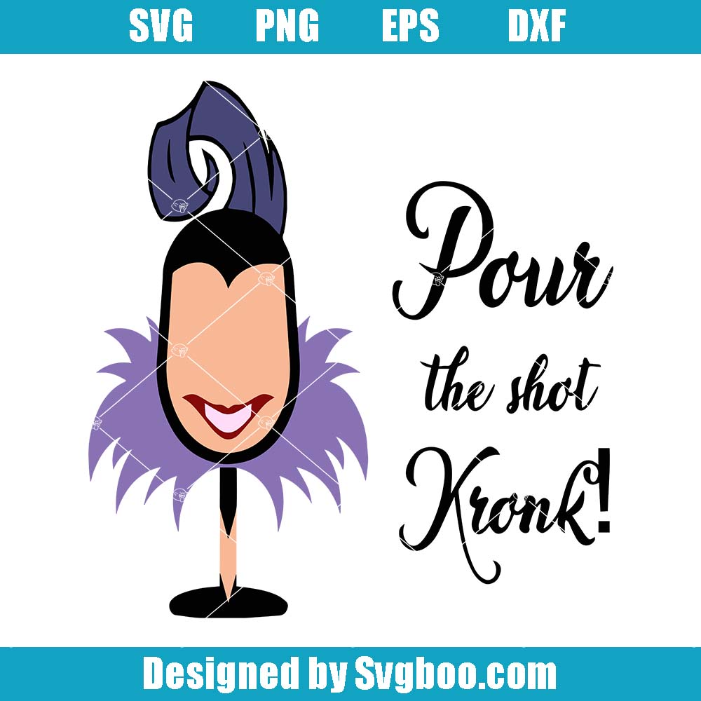 Pour The Shot Krock Svg, Epcot Food And Wine Festival Svg