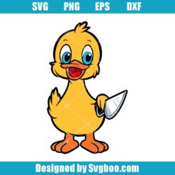 Psycho Duck Svg