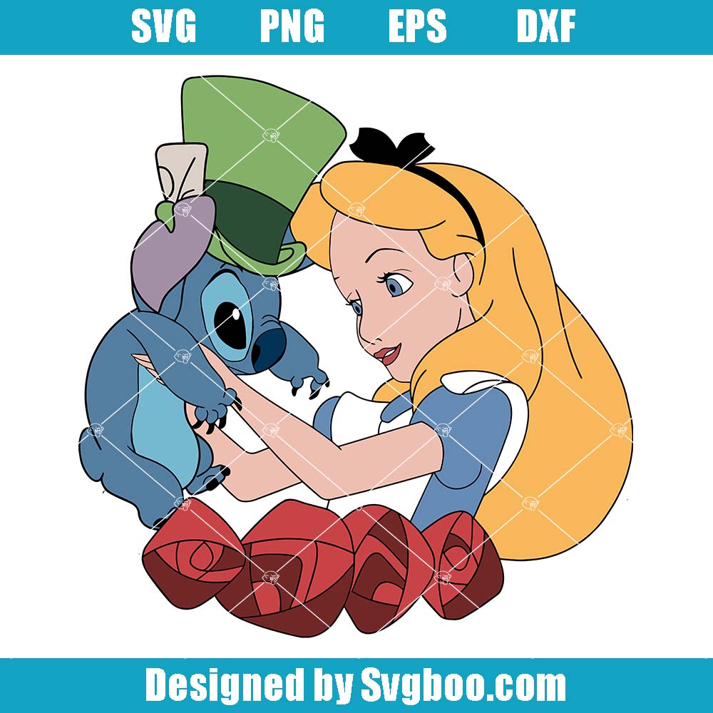 St Paddy's Day Stitch Svg, Wonderland Svg, Three Leaf Clover Svg St Paddy's Day Stitch Svg