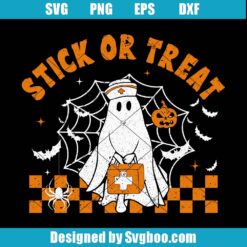 Stick Or Treat Svg