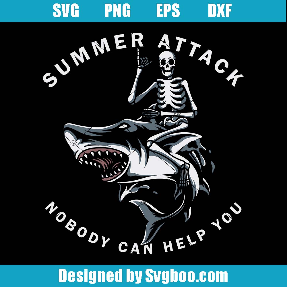 Summer Attack Svg, Nobody Can Help You Svg, Summer Vibes Svg Summer Attack Svg