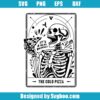 The Cold Pizza Skeleton Svg