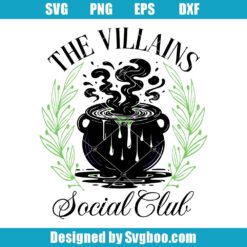 The Villains Social Club Svg