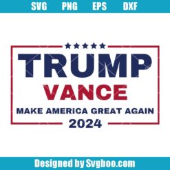 Trump Vance 2024 Svg