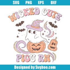 Wicked Cute PICU RN Svg