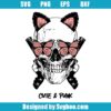 Cute & Punk Skull Svg
