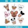 Disney Halloween Drinking And Snacking Svg