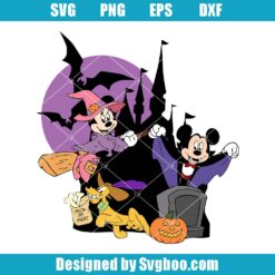 Disney Halloween Svg
