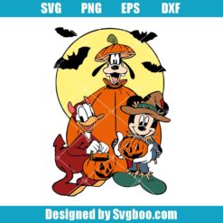 Disney Pluto Pumpkin Halloween Svg
