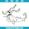 Disney Zero Christmas Lights Svg