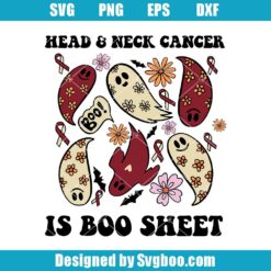 Head And Neck Cancer Awareness Svg