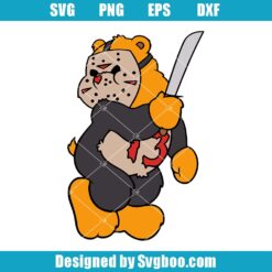 Horror Care Bears Halloween Svg