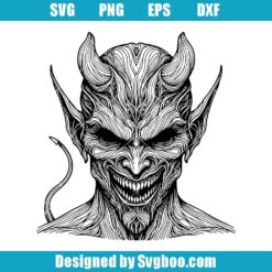 Horror Satan Svg