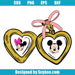 Mickey Locket Svg