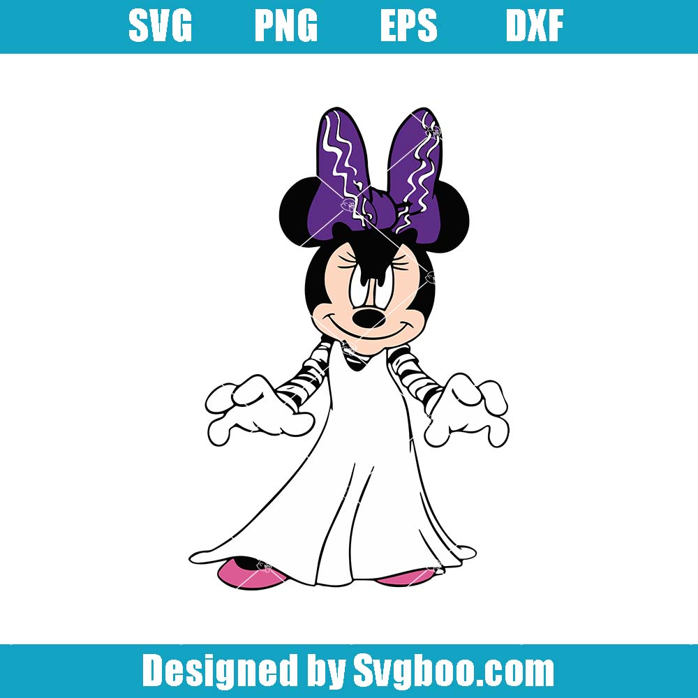 Minnie Maleficent Svg, Disney Maleficent Svg, Disney Halloween Svg Minnie Maleficent Svg