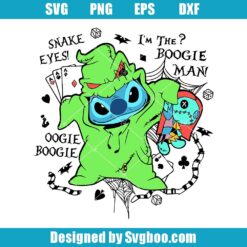 Stitch Halloween Svg