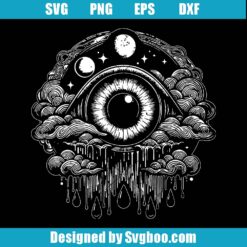 Weirdcore Eyeball Svg
