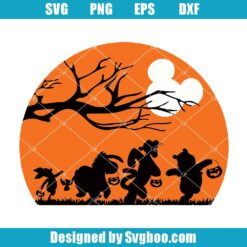 Winnie The Pooh Halloween Svg