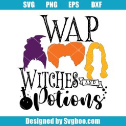 Witches & Potions Svg