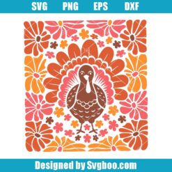 Boho Turkey Svg
