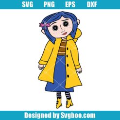 Coraline Jones Svg
