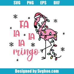 Fa La La La Mingo Svg