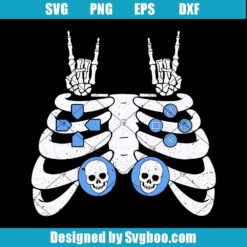 Gothic Skeleton Gamer Sv