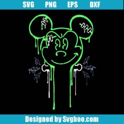 Halloween Mickey Fang Club Svg