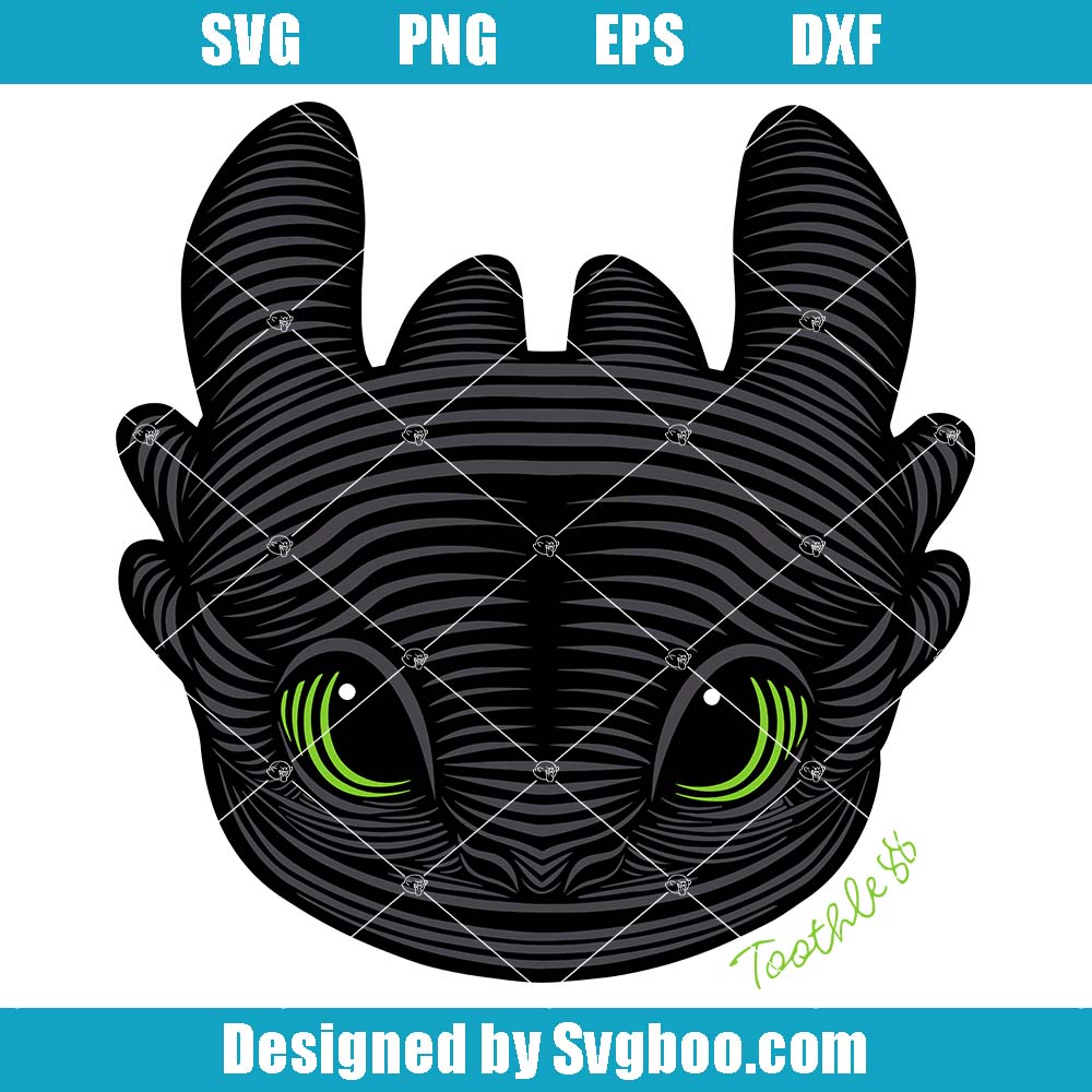 How To Train Your Dragon 3 Svg, Hidden World Toothless Svg How To Train Your Dragon 3 Svg