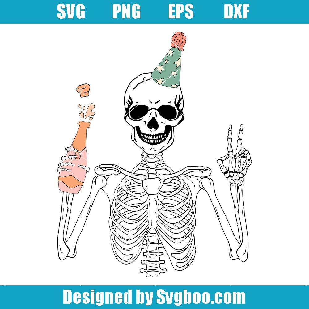 Let The Good Times Roll Svg, Funny Party Skeleton Svg, Peace Sign Svg