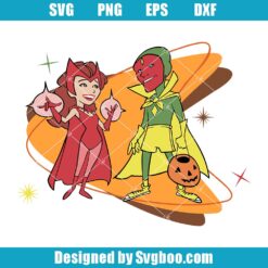 Marvel Wanda Vision Svg