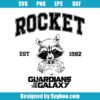 Rocket Racoon Est.1982 Guardian Of The Galaxy Svg
