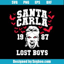 Santa Carla 1987 Svg