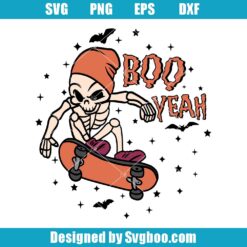 Skeleton Skateboard Svg