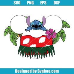 Stitch Lilo Mickey Forest Svg
