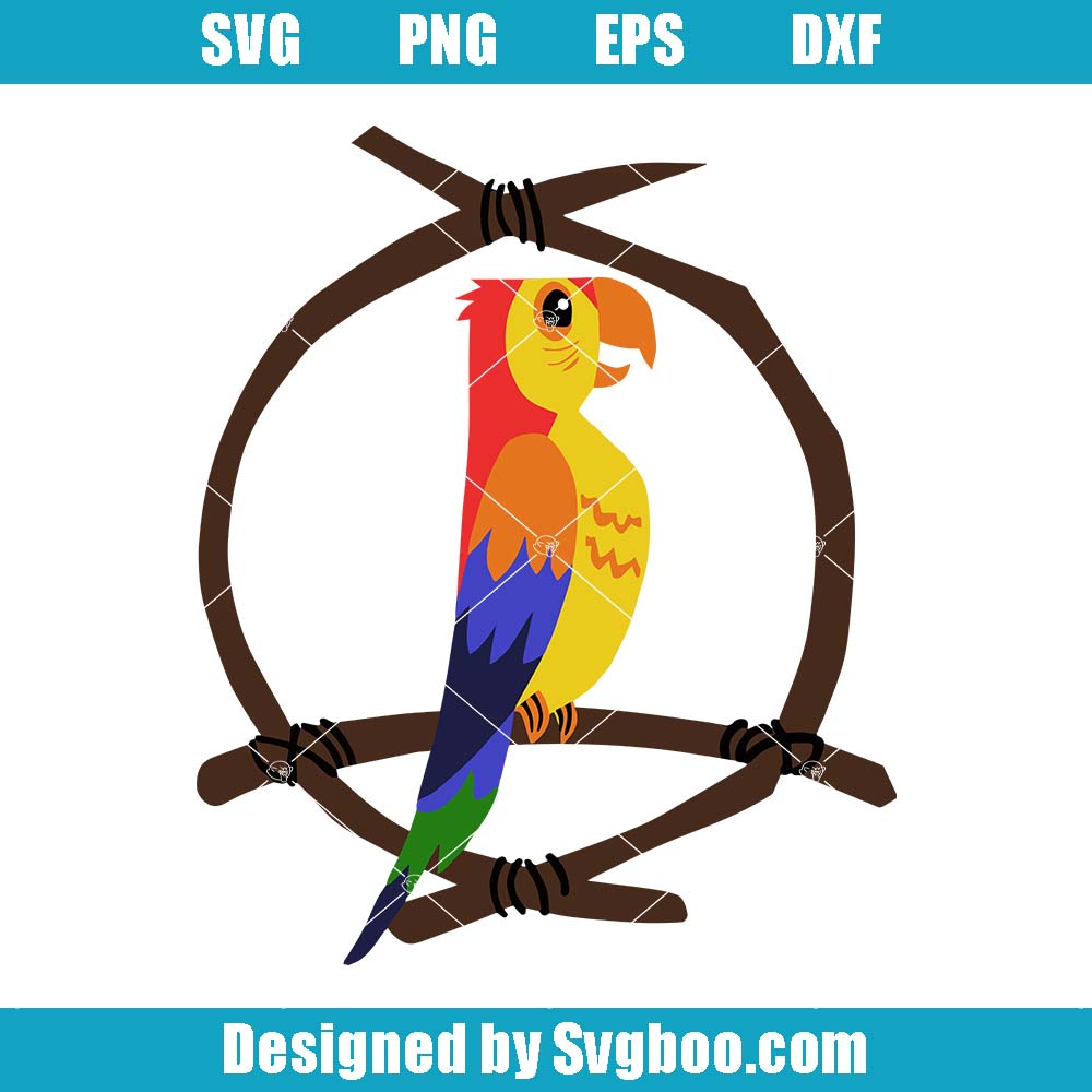 Tiki Bird Jose Svg, Walt DisneyWorld Svg, Disneyland Tiki Svg